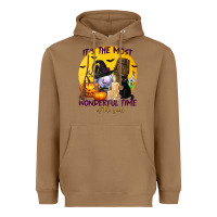 Toasted Coconut It's The Most Wonderful Time of The Year Heavyweight Hoodie - texasbilliewilder
