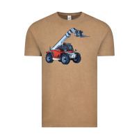 Vintage Coffee Telehandler Vintage Tee - LillyAllenDesigns