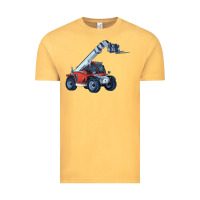 Vintage Mustard Telehandler Vintage Tee - LillyAllenDesigns