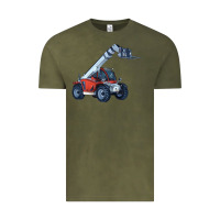 Vintage Olive Telehandler Vintage Tee - LillyAllenDesigns