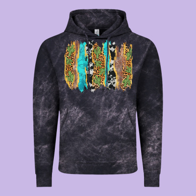 Western Brushstrokes Vintage Hoodie Designed By Adodesignshop