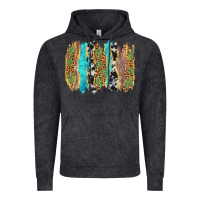 Vintage Black western brushstrokes Vintage Hoodie - AdoDesignShop