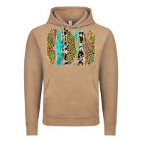 Vintage Coffee western brushstrokes Vintage Hoodie - AdoDesignShop