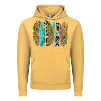 Vintage Mustard western brushstrokes Vintage Hoodie - AdoDesignShop