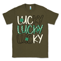 Army Green lucky Classic Tee - MaliasSmallBusiness