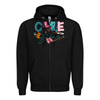 Black Caregiver Zipper Hoodie - LillyAllenDesigns