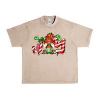 French Oak joy with gnomes and christmas cookie and candies Urban Heavy Tee - AdoDesignShop