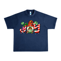 Navy joy with gnomes and christmas cookie and candies Urban Heavy Tee - AdoDesignShop