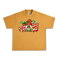 Peanut Butter joy with gnomes and christmas cookie and candies Urban Heavy Tee - AdoDesignShop