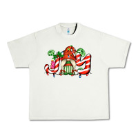 Pistachio joy with gnomes and christmas cookie and candies Urban Heavy Tee - AdoDesignShop