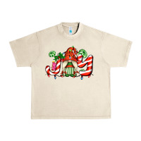 Sandshell joy with gnomes and christmas cookie and candies Urban Heavy Tee - AdoDesignShop