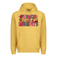 Antique Gold Fringe with benefits Valentine's Day Premium Hoodie - HowdyJamesFarm