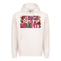 Pale Pink Fringe with benefits Valentine's Day Premium Hoodie - HowdyJamesFarm