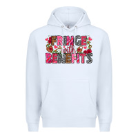 White Fringe with benefits Valentine's Day Premium Hoodie - HowdyJamesFarm
