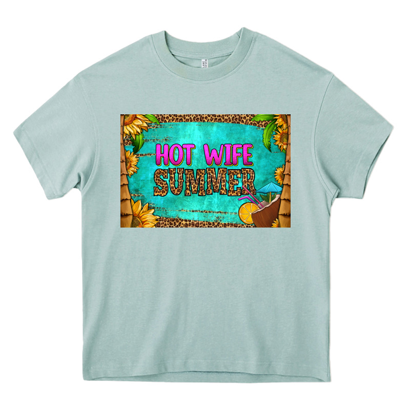 Hot Wife Summer Skinny Metal Can Holder Heavy Core Tee by HRA Design Shop | Teevron