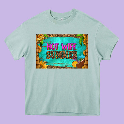 Hot Wife Summer Skinny Metal Can Holder Heavy Core Tee Designed By Hra Design Shop