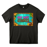 Asphalt hot wife summer skinny metal can holder Heavy Core Tee - HRA Design Shop