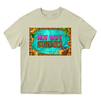 Mossy hot wife summer skinny metal can holder Heavy Core Tee - HRA Design Shop