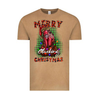 Vintage Camel merry clucking christmas rooster Vintage Tee - BarkalooDesign