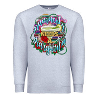 Heather Grey Mamacita needs a margarita Premium Sweatshirt - NancyCooperArtShop