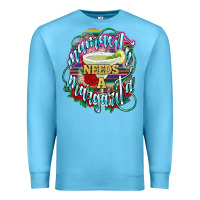 Ocean Blue Mamacita needs a margarita Premium Sweatshirt - NancyCooperArtShop