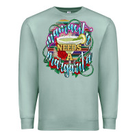 Seafoam Mamacita needs a margarita Premium Sweatshirt - NancyCooperArtShop