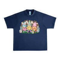 Navy Easter Day gnomes Urban Heavy Tee - NancyCooperArtShop