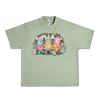 Oil Green Easter Day gnomes Urban Heavy Tee - NancyCooperArtShop