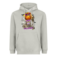 Moon Dust Happy Halloween with Skeleton Heavyweight Hoodie - texasbilliewilder