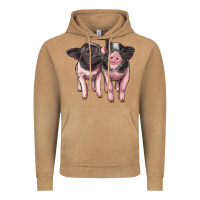 Vintage Camel cute baby pigs Vintage Hoodie - Artiststas