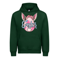 Forest Green Easter egg Urban Hoodie - OliviaCreatesArt