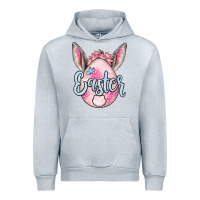 Heather Grey Easter egg Urban Hoodie - OliviaCreatesArt
