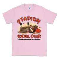 Bubblegum Pink stadium social club football Classic Tee - MaliasSmallBusiness