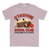 Lilac stadium social club football Classic Tee - MaliasSmallBusiness