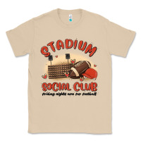 Mushroom stadium social club football Classic Tee - MaliasSmallBusiness