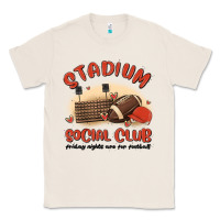 Natural stadium social club football Classic Tee - MaliasSmallBusiness