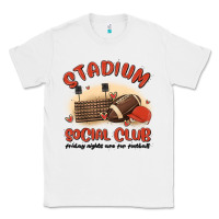 White stadium social club football Classic Tee - MaliasSmallBusiness