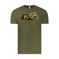 Vintage Olive Skidders Vintage Tee - LillyAllenDesigns