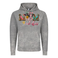 Mom Vibes Baby Pigs Vintage Hoodie | Teevron