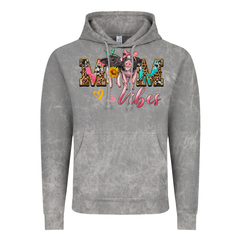 Mom Vibes Baby Pigs Vintage Hoodie by Artiststas | Teevron