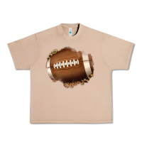 Burro leopard american football patch Urban Heavy Tee - Jasminsmagicworld