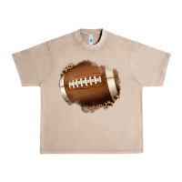 French Oak leopard american football patch Urban Heavy Tee - Jasminsmagicworld