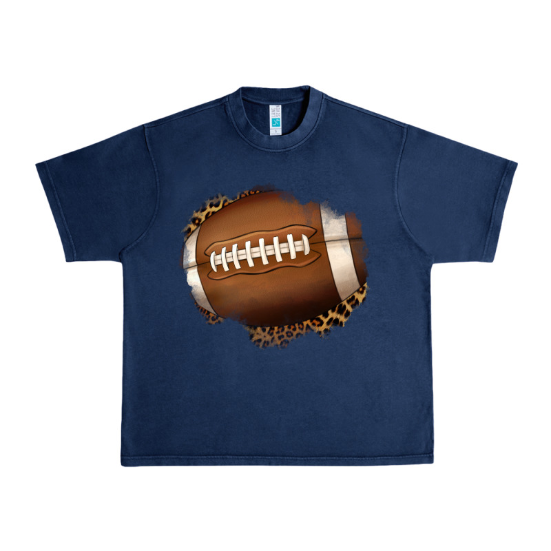 Leopard American Football Patch Urban Heavy Tee by Jasminsmagicworld | Teevron