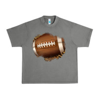 Tornado leopard american football patch Urban Heavy Tee - Jasminsmagicworld