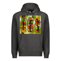Charcoal Heather flannels hayrides pumpkins bonfires fall Premium Hoodie - TumblerDesignByShophia