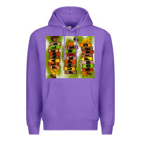 Purple flannels hayrides pumpkins bonfires fall Premium Hoodie - TumblerDesignByShophia