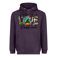 Plum Western For The Love of Halloween Heavyweight Hoodie - texasbilliewilder