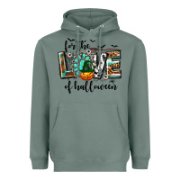 Sage Western For The Love of Halloween Heavyweight Hoodie - texasbilliewilder