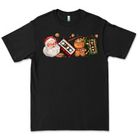 Black coffee cup santa cassette cookie Premium Tee - FaDigitalArtStudio