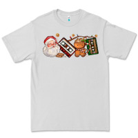 Dove Grey coffee cup santa cassette cookie Premium Tee - FaDigitalArtStudio